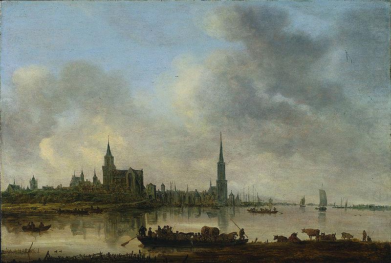 Blick auf Emmerich, Jan van Goyen